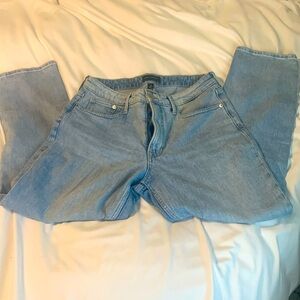 Barely Worn Light Wash Ankle Jeans